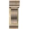 Ekena Millwork Funston Traditional Rough Sawn Bracket w/ Offset Brace, Douglas Fir, 6"W x 18"D x 18"H BKT0604X18X18FST01RDF - alternate 3